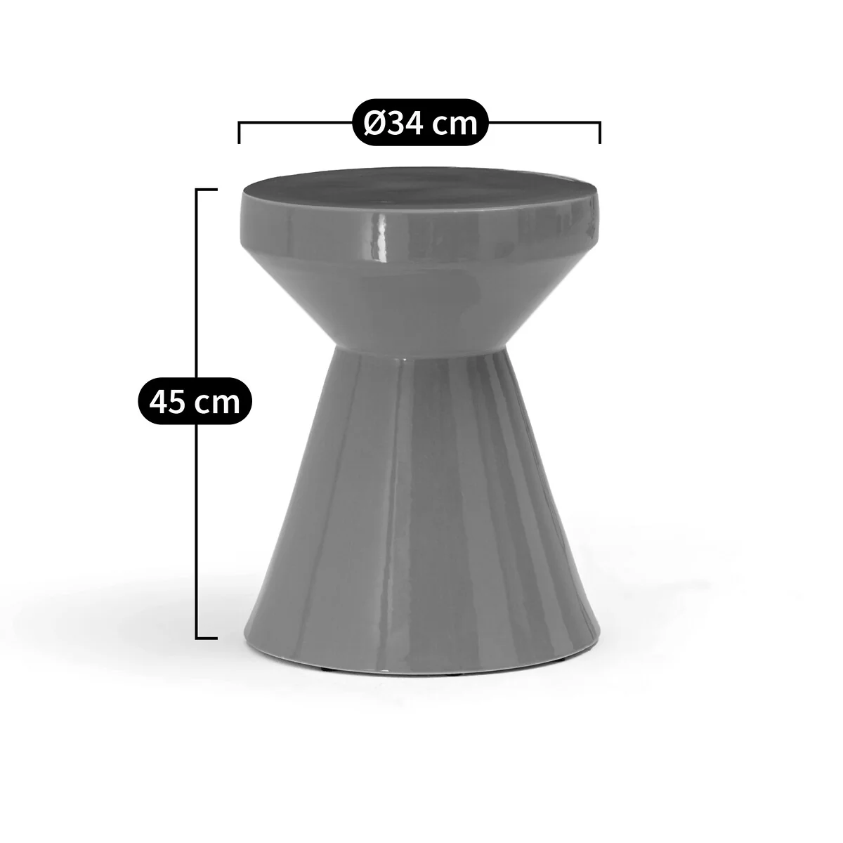 Matmat Ceramic Side Table – image 4