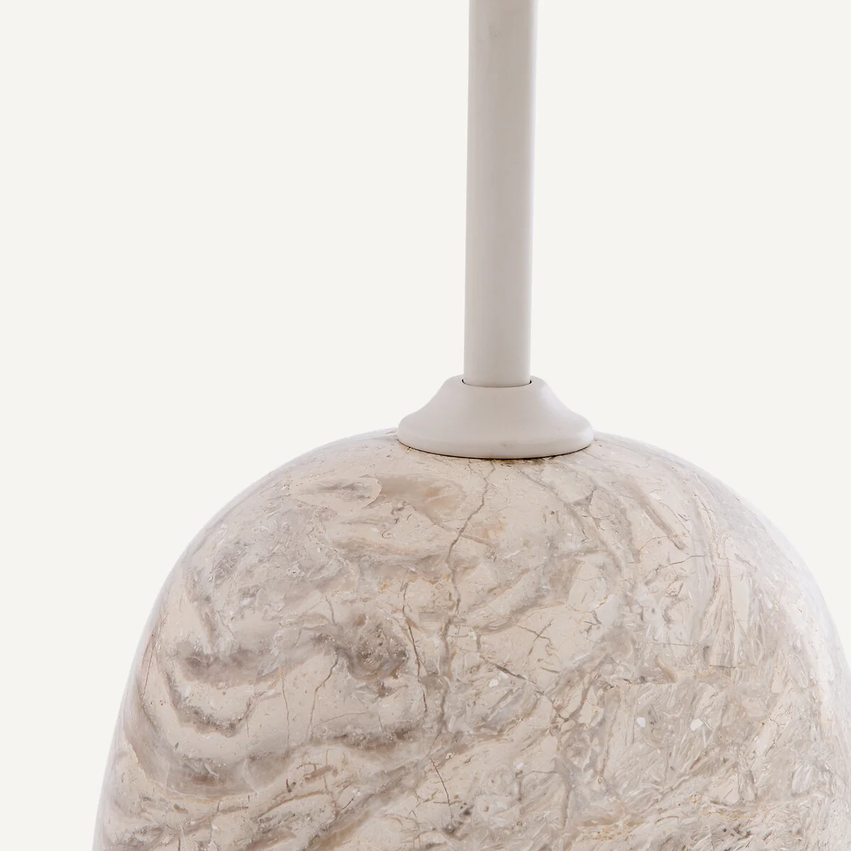 Balastro Side Table in Marble and Iron, Ø45cm – image 5