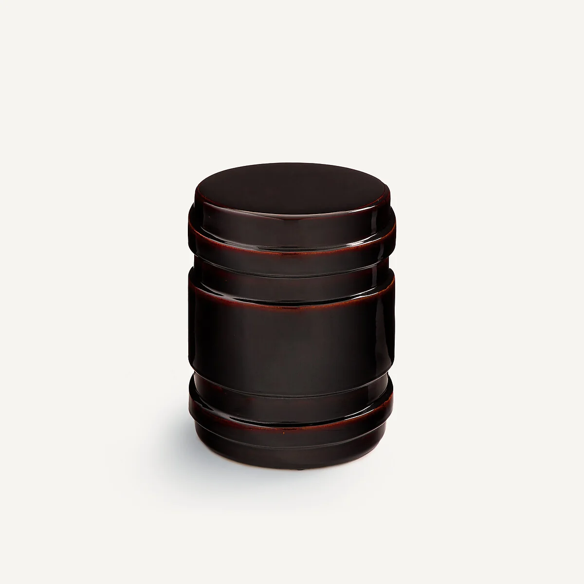 Torres Glazed Ceramic Side Table – image 3