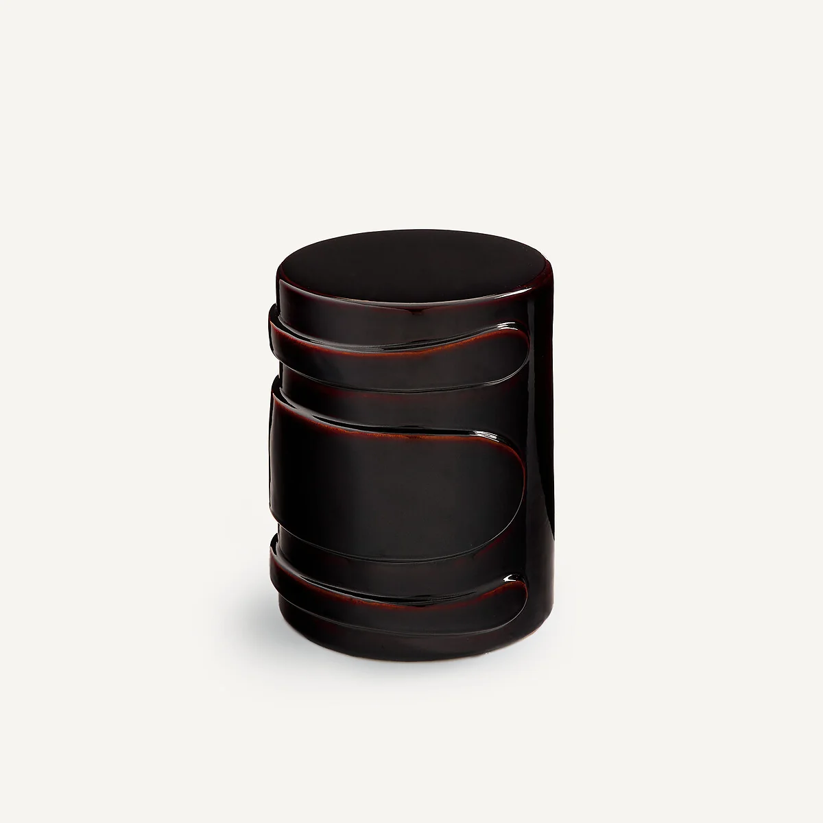 Torres Glazed Ceramic Side Table – image 4