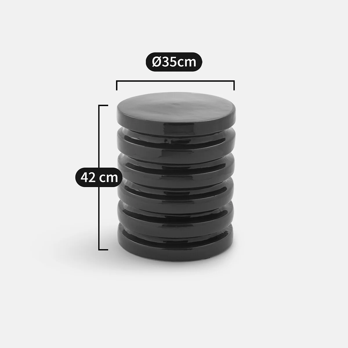 Kerros Ceramic Side Table – image 5