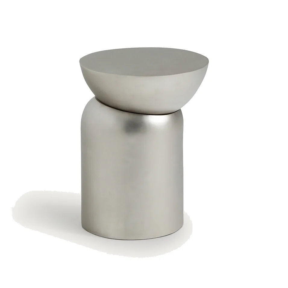 Fraulino Cast Aluminium Side Table – image 1