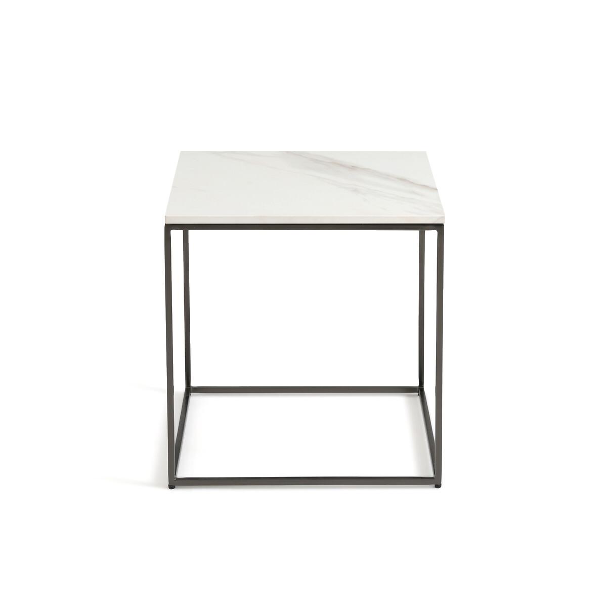 Mahaut Ceramic & Metal Side Table – image 2