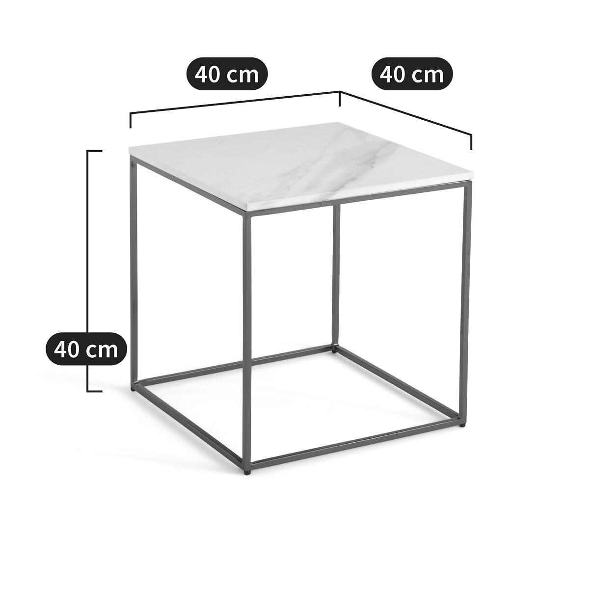 Mahaut Ceramic & Metal Side Table – image 6