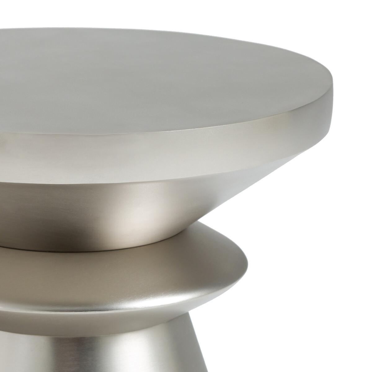 Alban Cast Aluminium Side Table – image 2