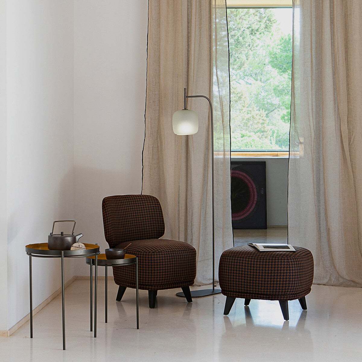 Picabea Nest of 2 Side Tables in Metal – image 4