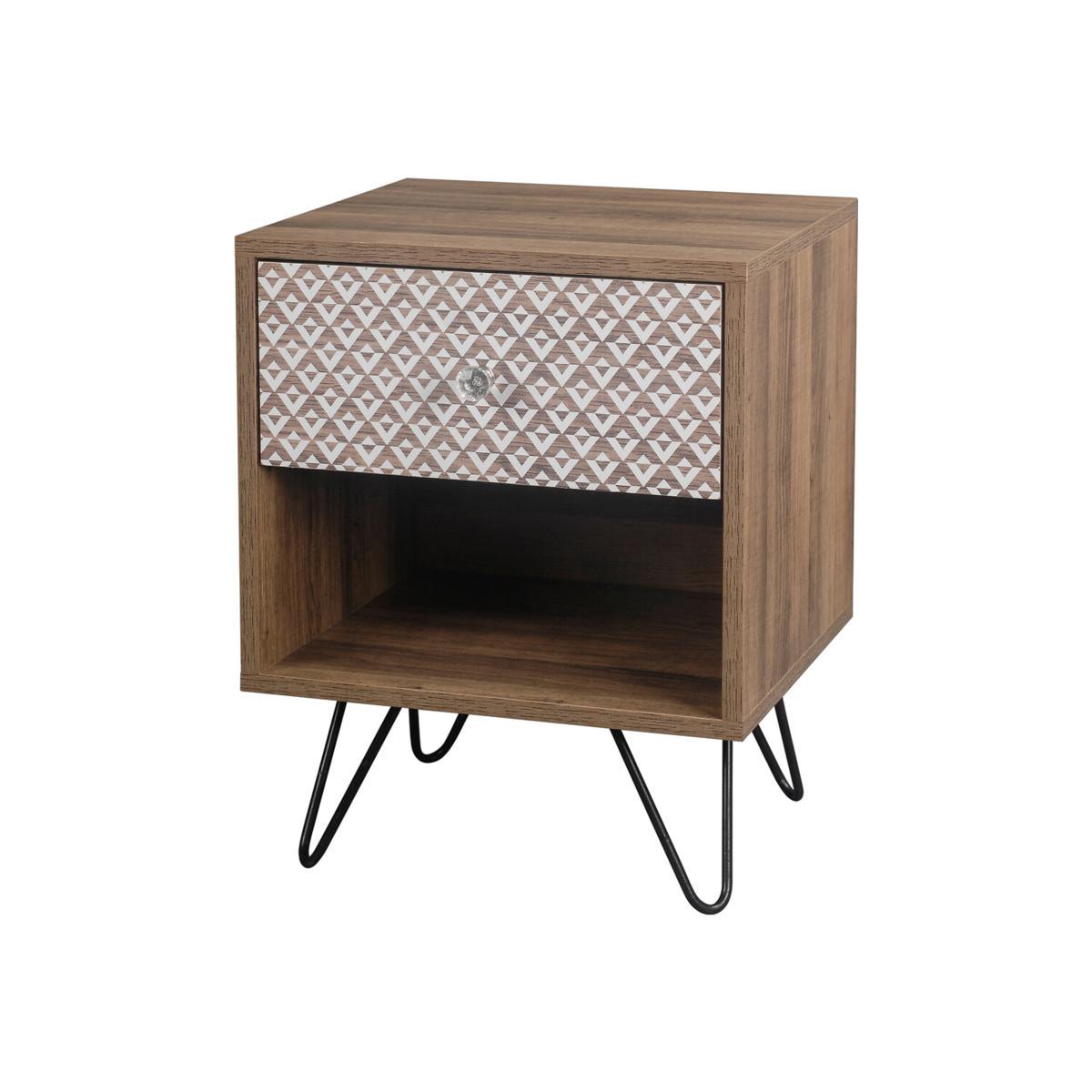 Side Table with Hairpin Legs – image 1
