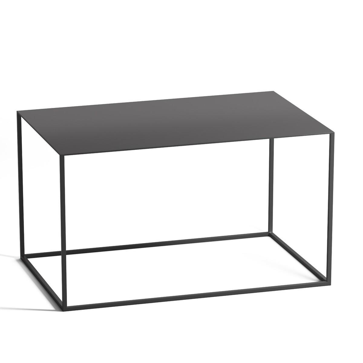 Romy Large Rectangular Side Table in Metal – image 2