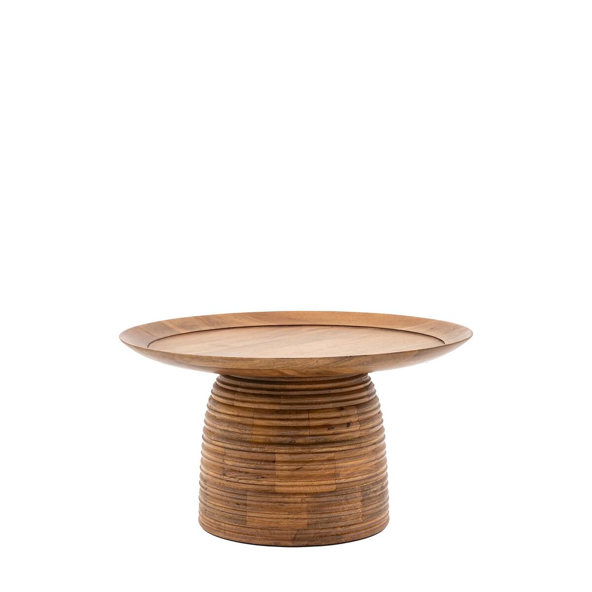 Baytown Beehive Round Mango Wood Side Table – image 2