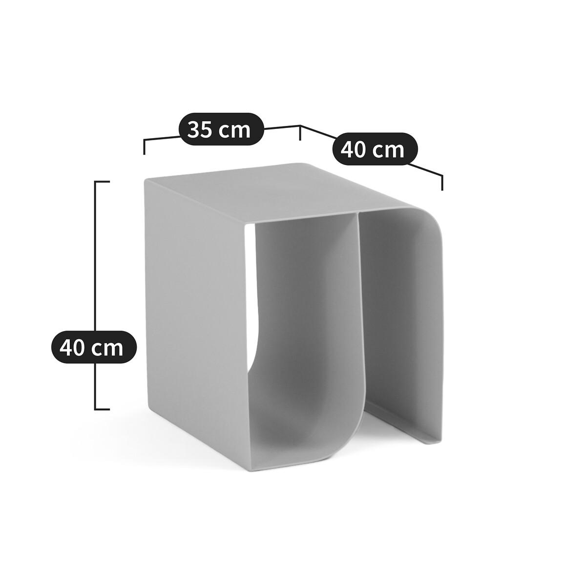 Ondule Metal Side Table – image 6