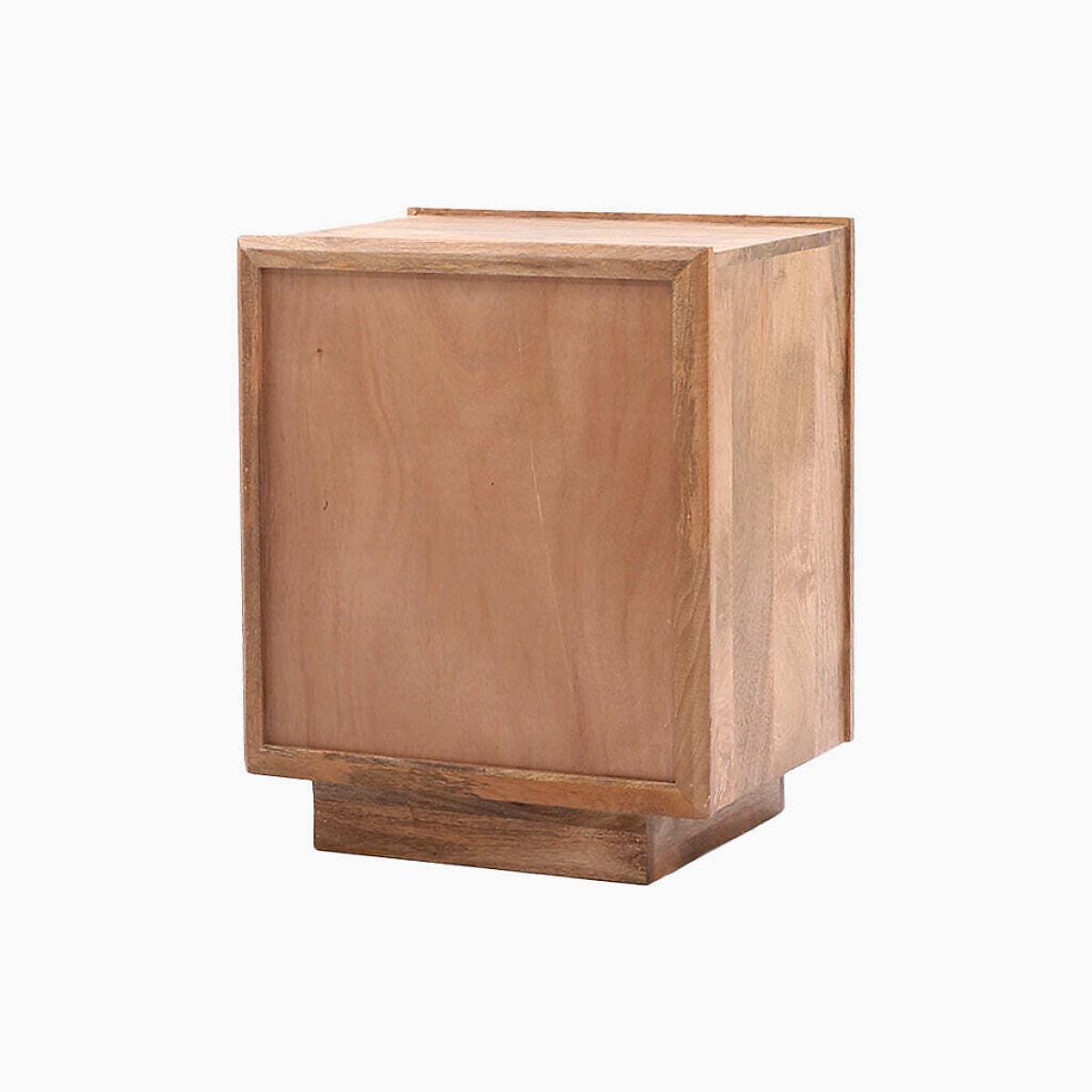 Zayna Carved Fretwork Mango Wood Side Table – image 7