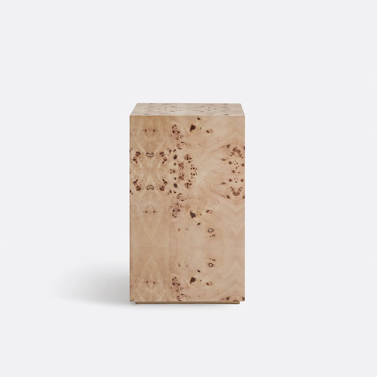 Loupita Elm Burl Veneer Side Table – image 3