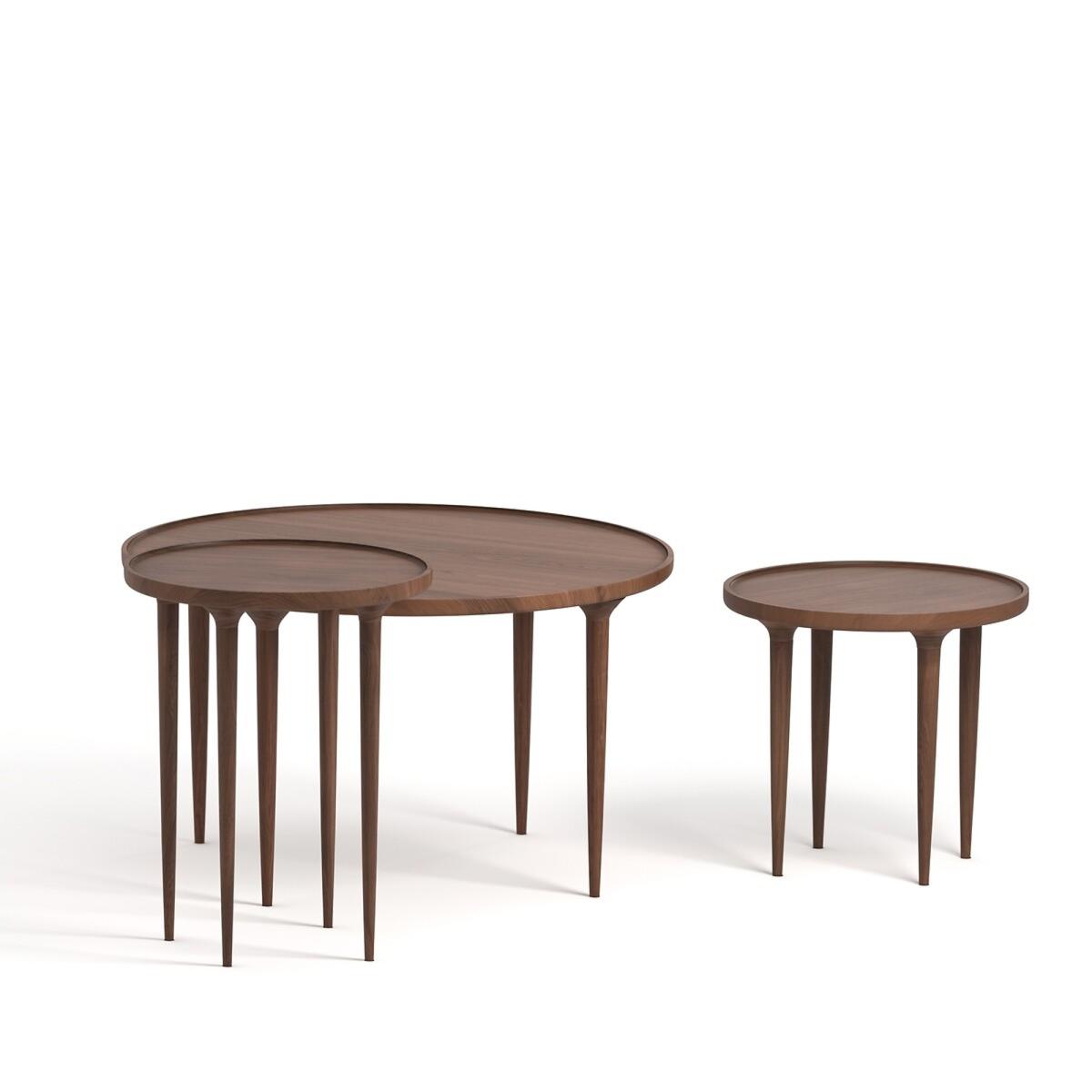 Magosia Solid Walnut Side Table – image 5