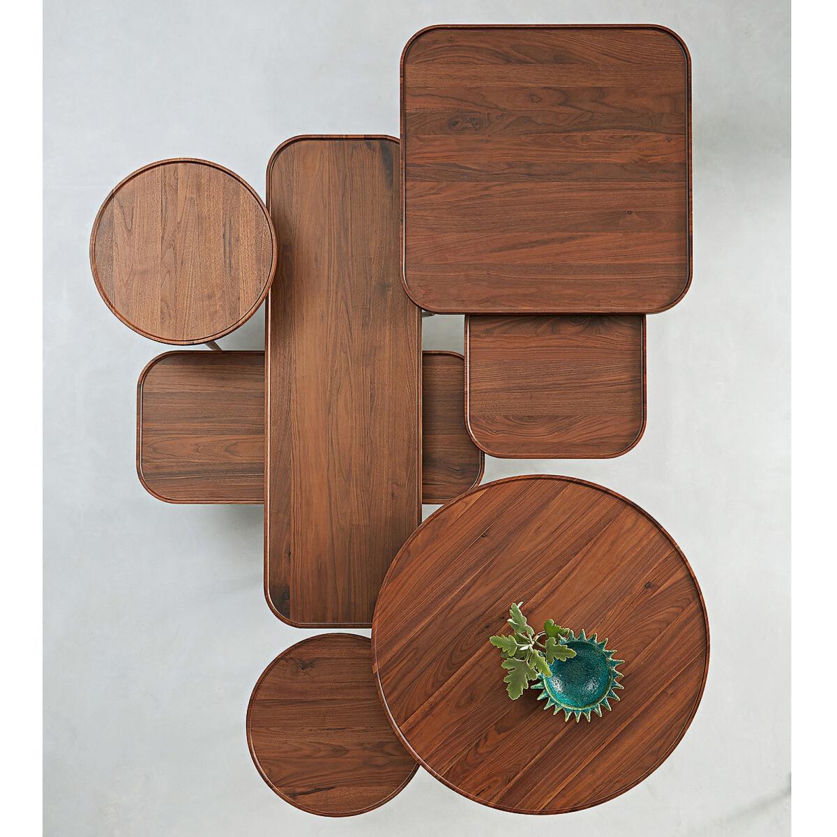 Magosia Solid Walnut Side Table – image 8