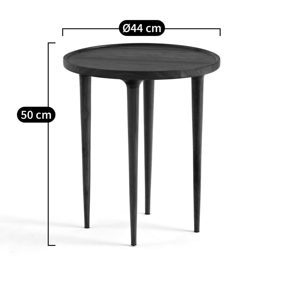 Magosia Solid Walnut Side Table – image 9