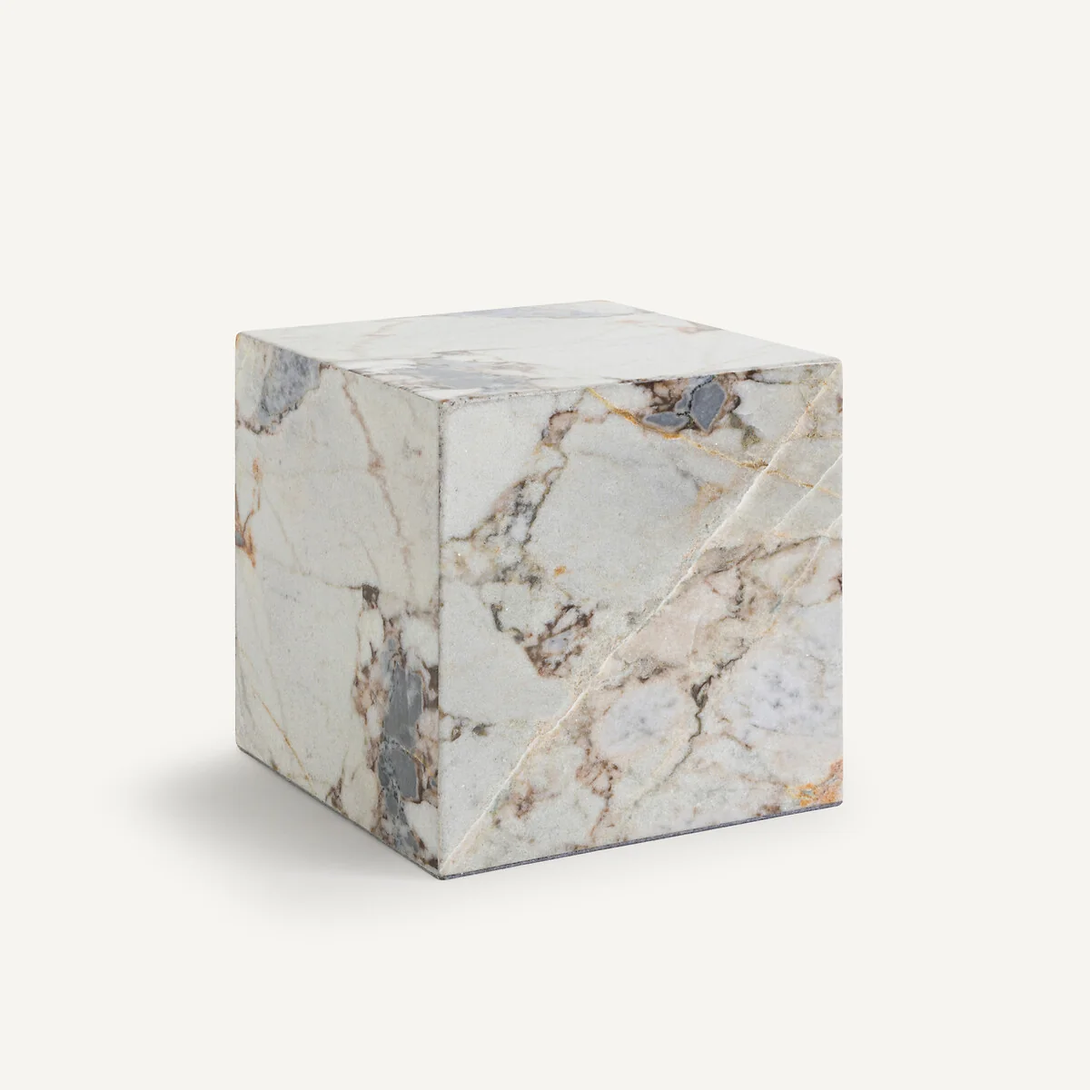 Alcana Marble Cube Side Table – image 3