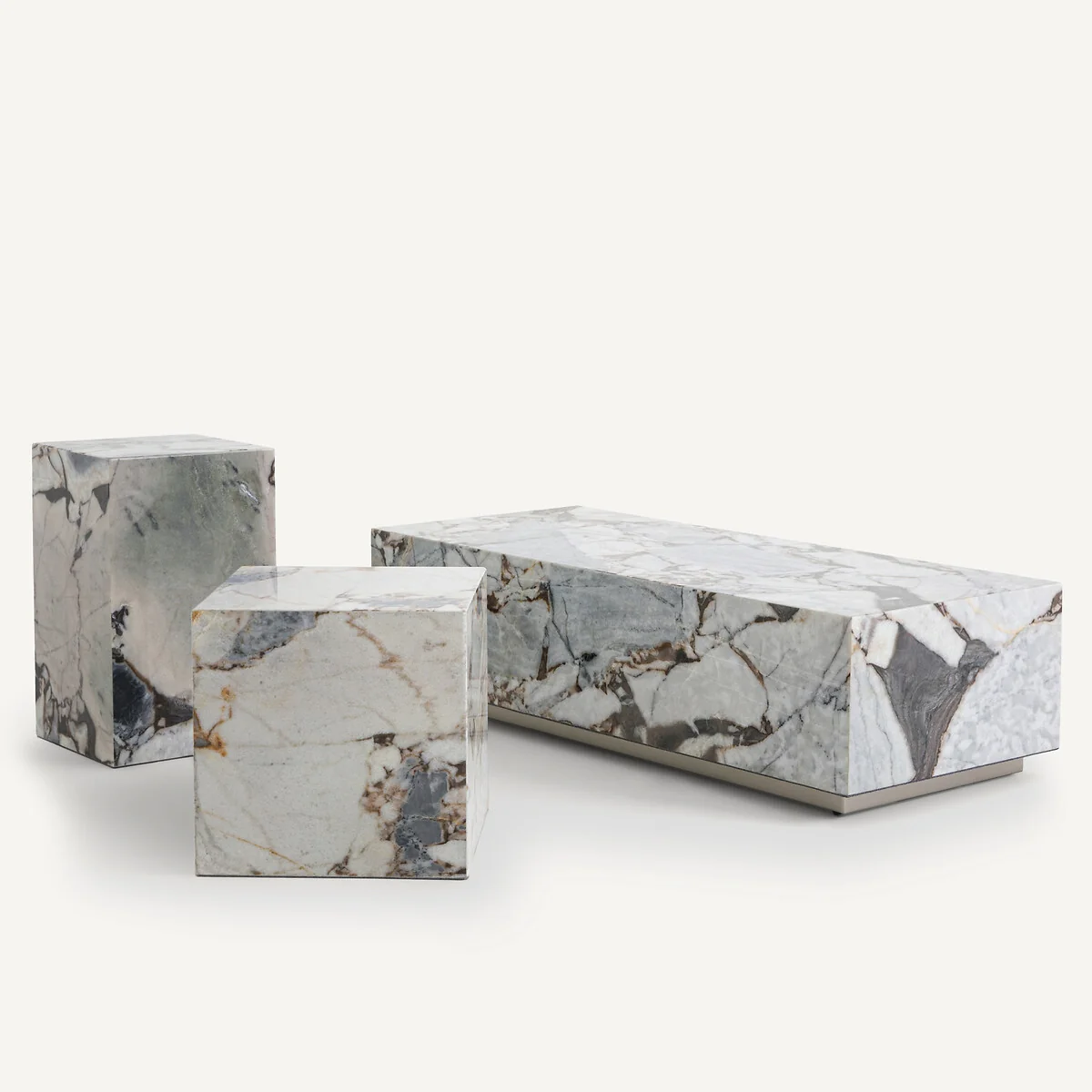 Alcana Marble Cube Side Table – image 5