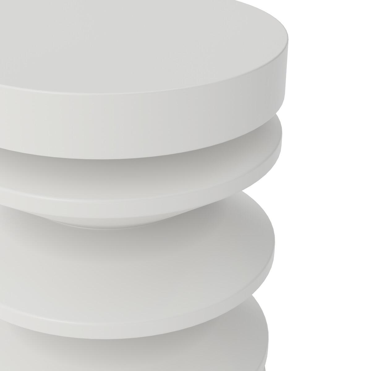 Niska Round Sculptural Side Table – image 4
