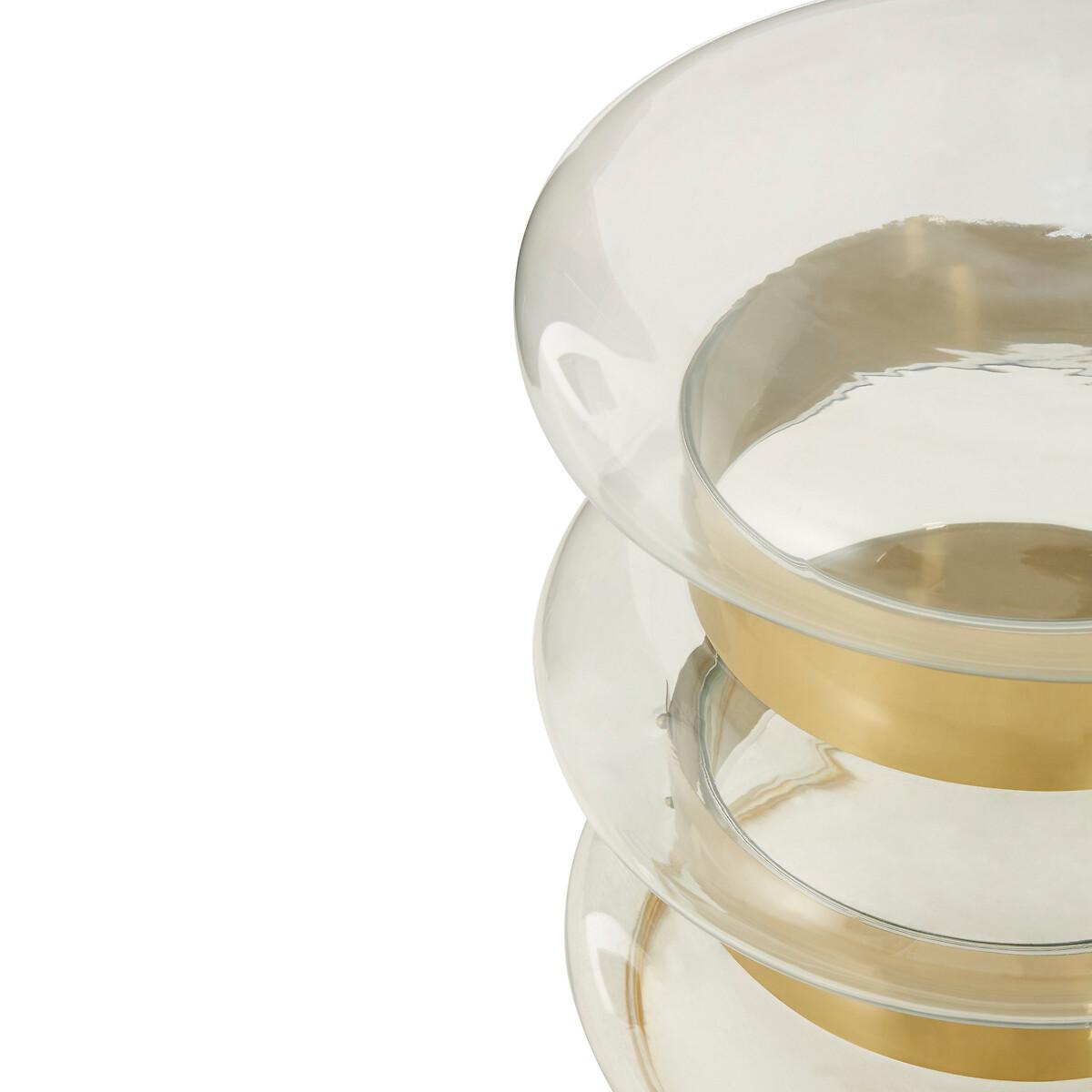 Tubular Glass Drum Side Table – image 5