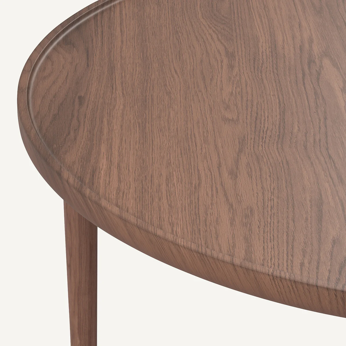 Magosia Solid Walnut Side Table – image 4