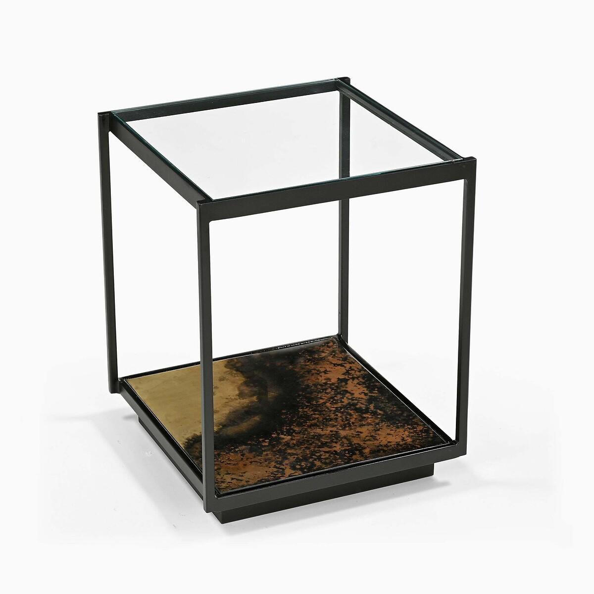 Astra Ombre Metallic Square Side Table – image 2