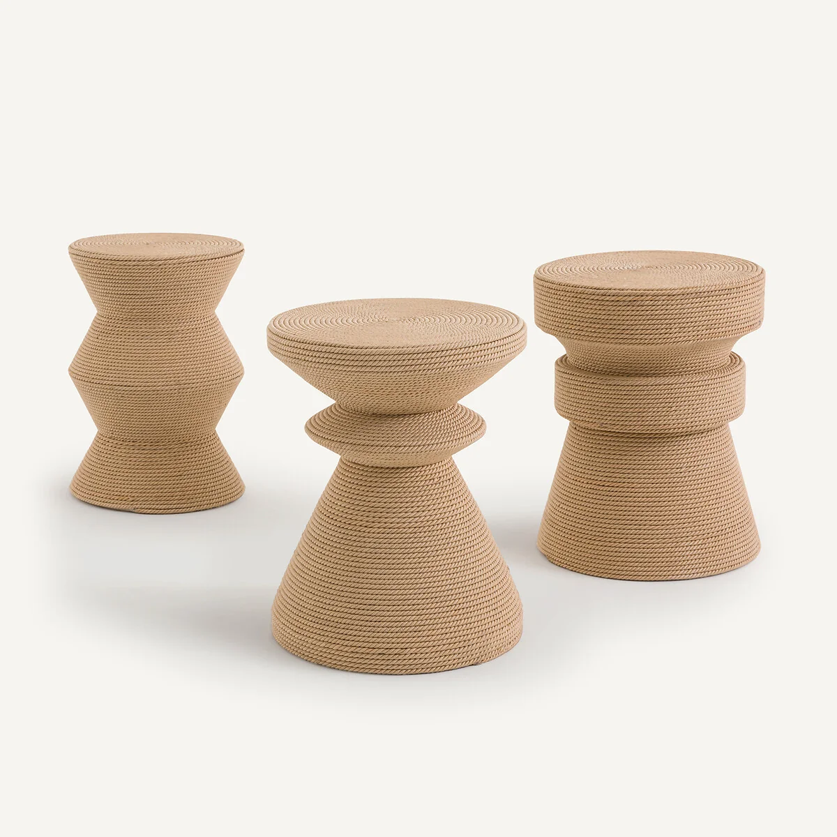 Sablas Mango Wood & Rope Side Table – image 4