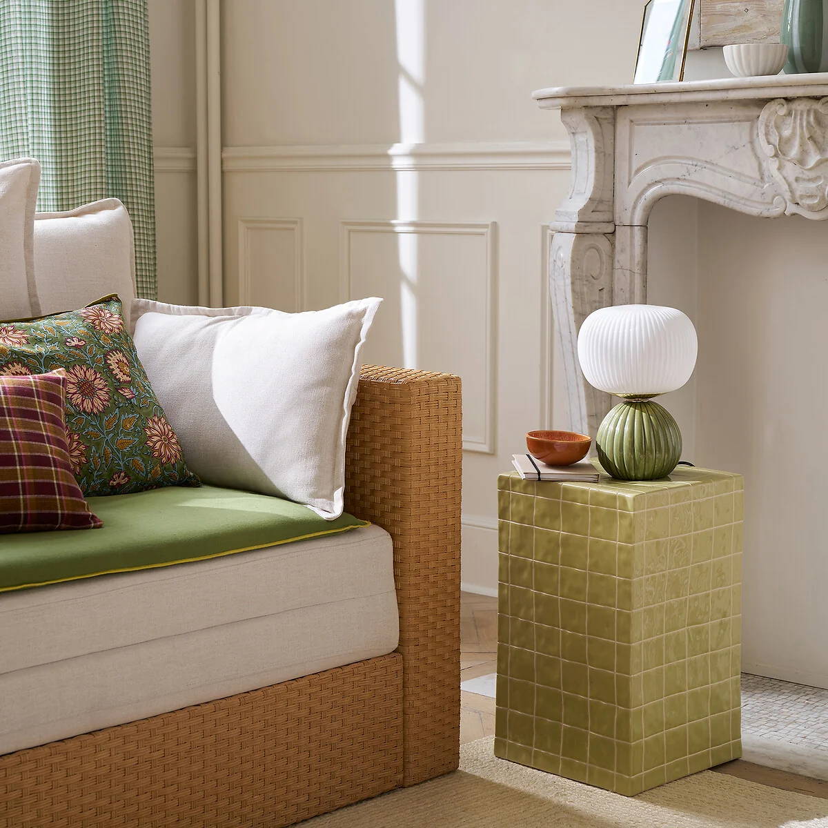 Zellige Ceramic Side Table – image 2