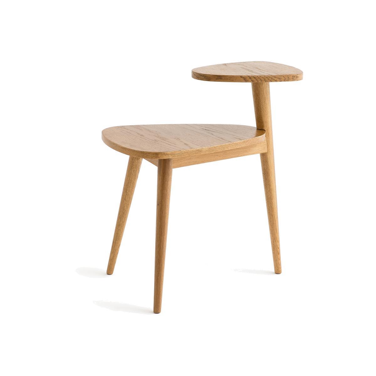Quilda Vintage-Style Side Table with Two-Tiers – image 1