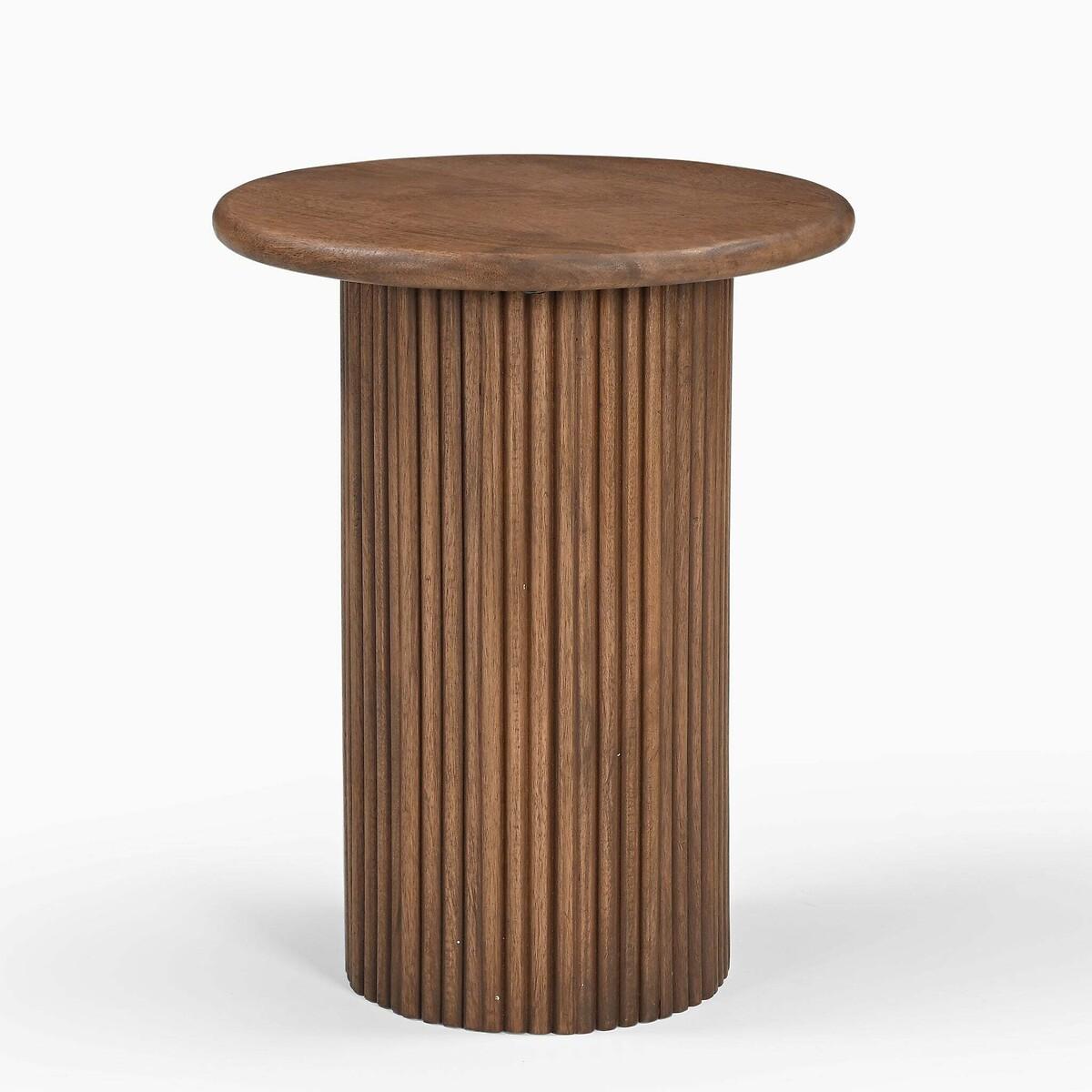 Kallan Fluted Round Side Table – image 3