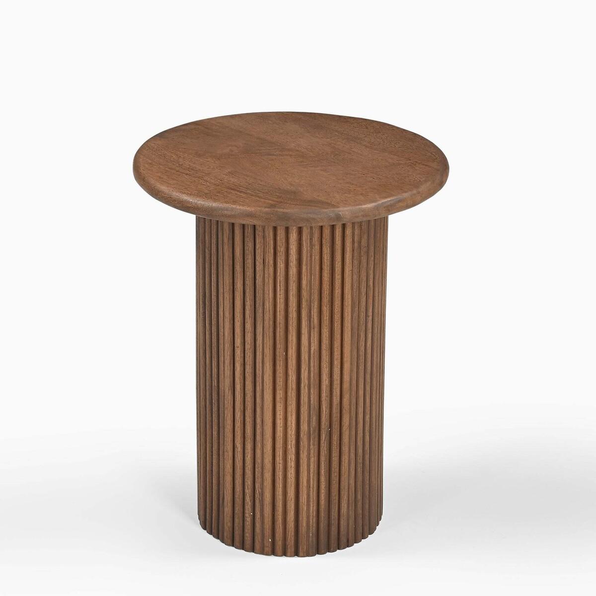 Kallan Fluted Round Side Table – image 4