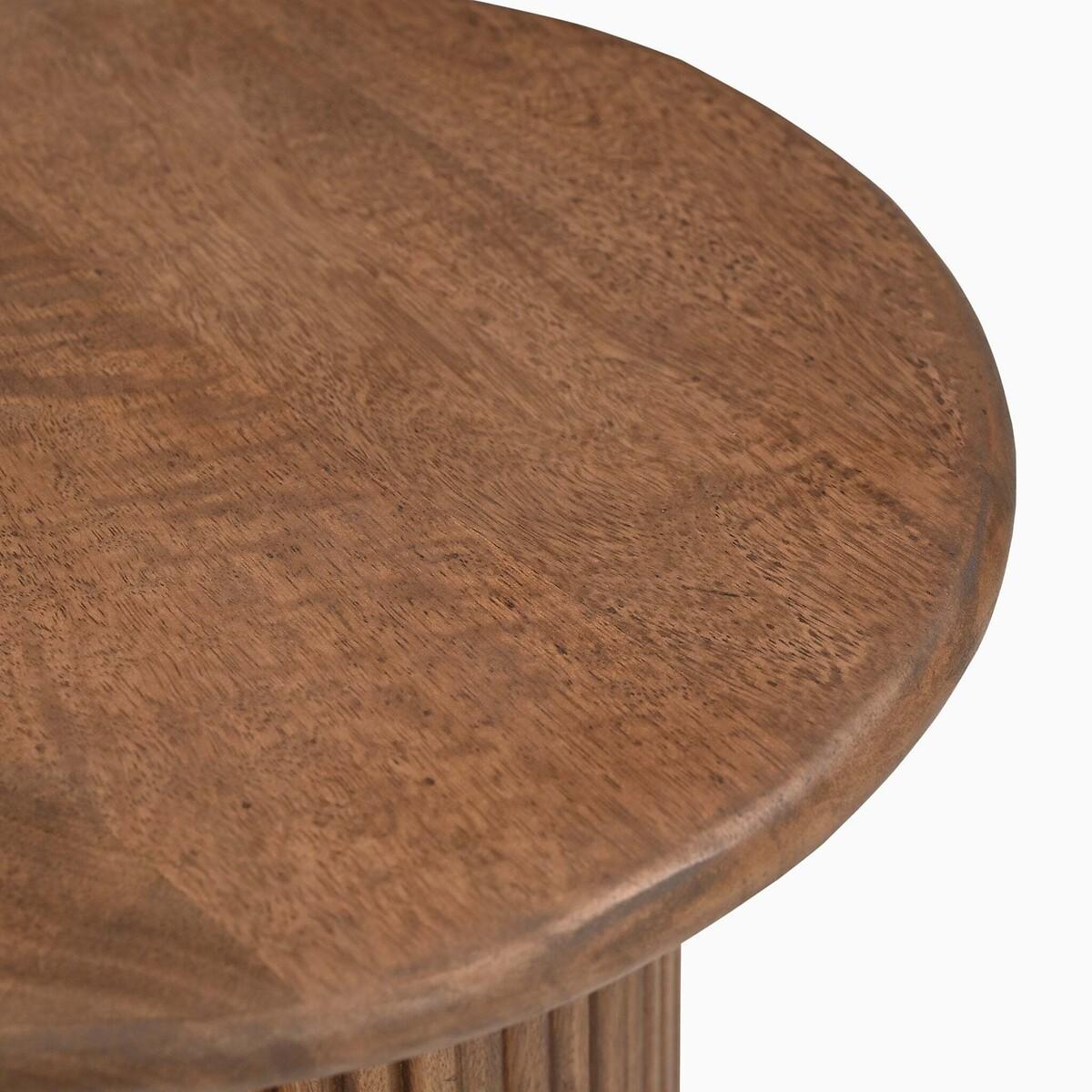 Kallan Fluted Round Side Table – image 5