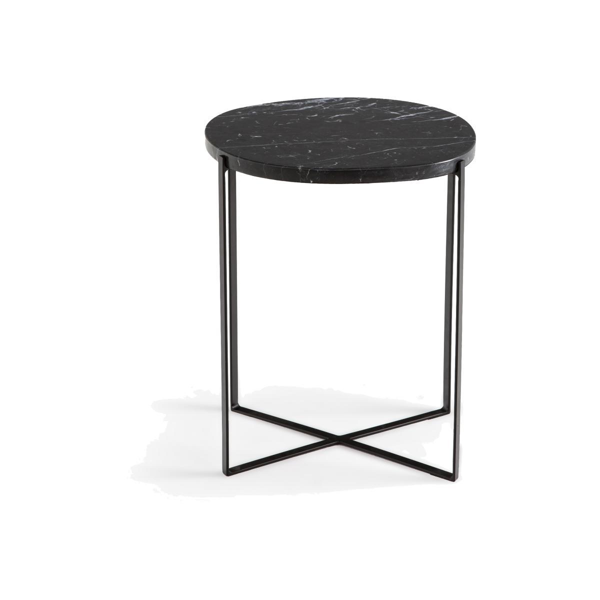 Arambol Side Table in Organic Marble – image 1
