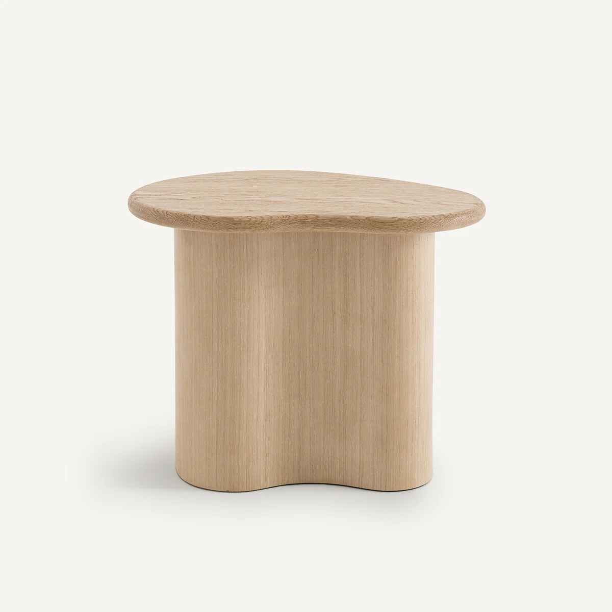 Phlu Sofa Side Table in Sanded and Veneered Oak – image 2
