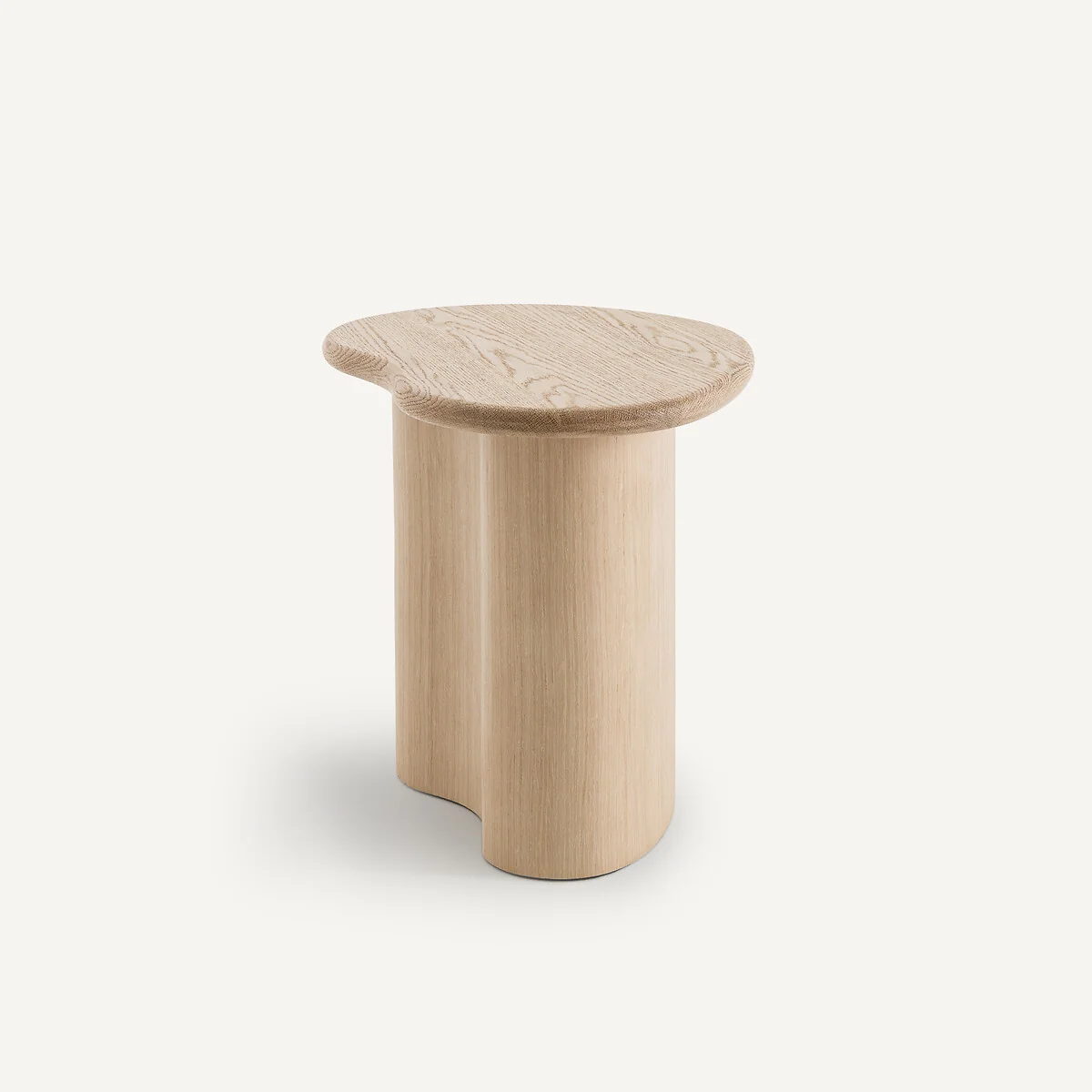 Phlu Sofa Side Table in Sanded and Veneered Oak – image 3