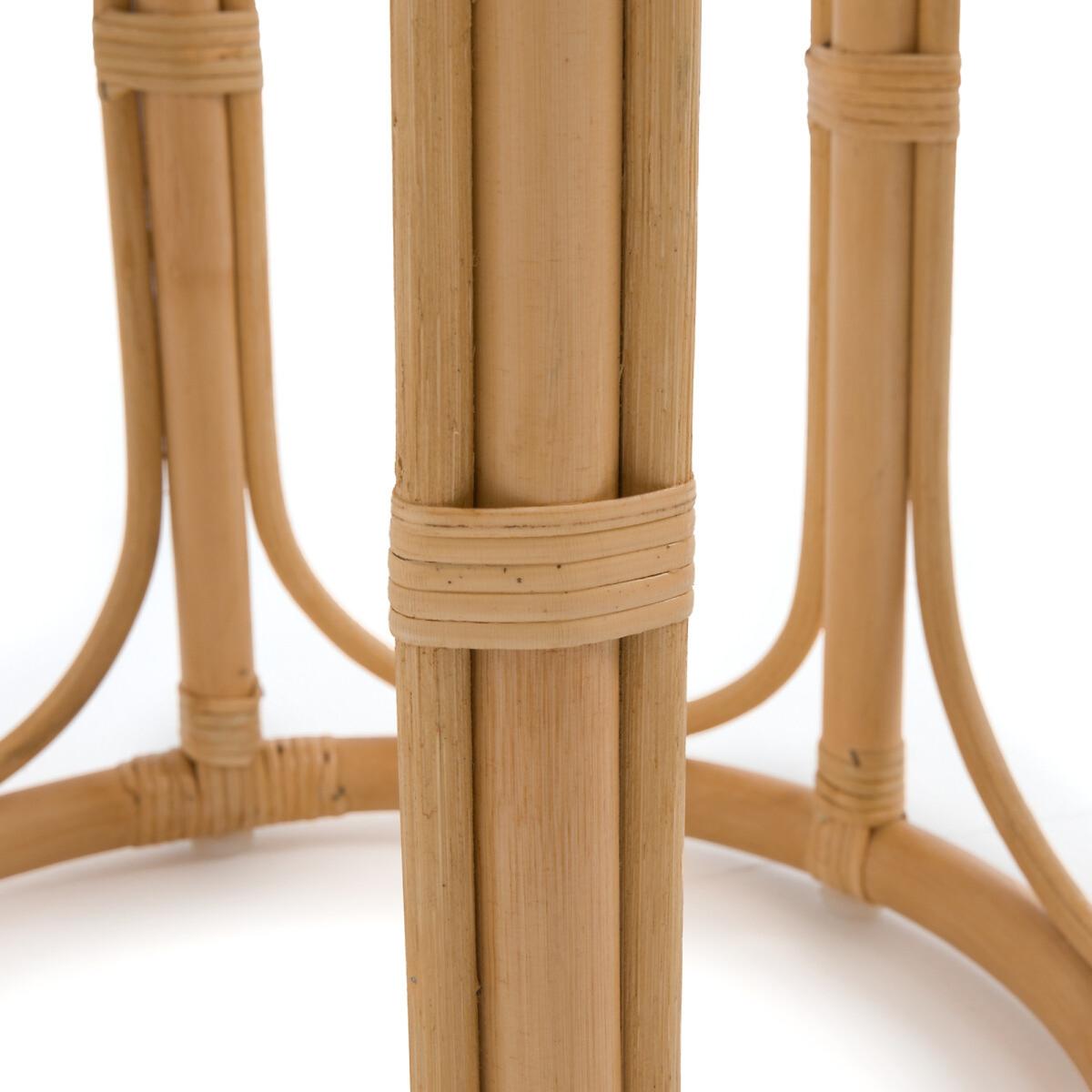 Set of 3 Drie Rattan Nesting Side Tables – image 4