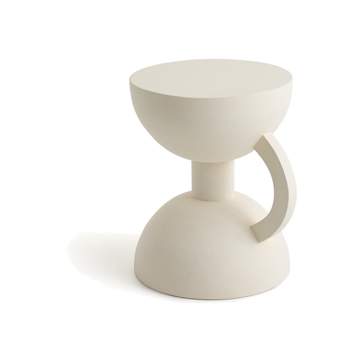 Elouan Hourglass Shape Side Table in Mango Wood – image 1