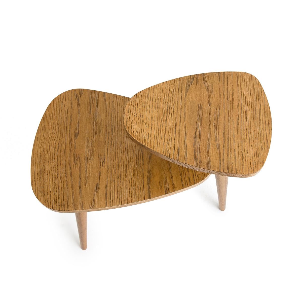 Quilda Vintage-Style Two-Tier Side Table – image 3