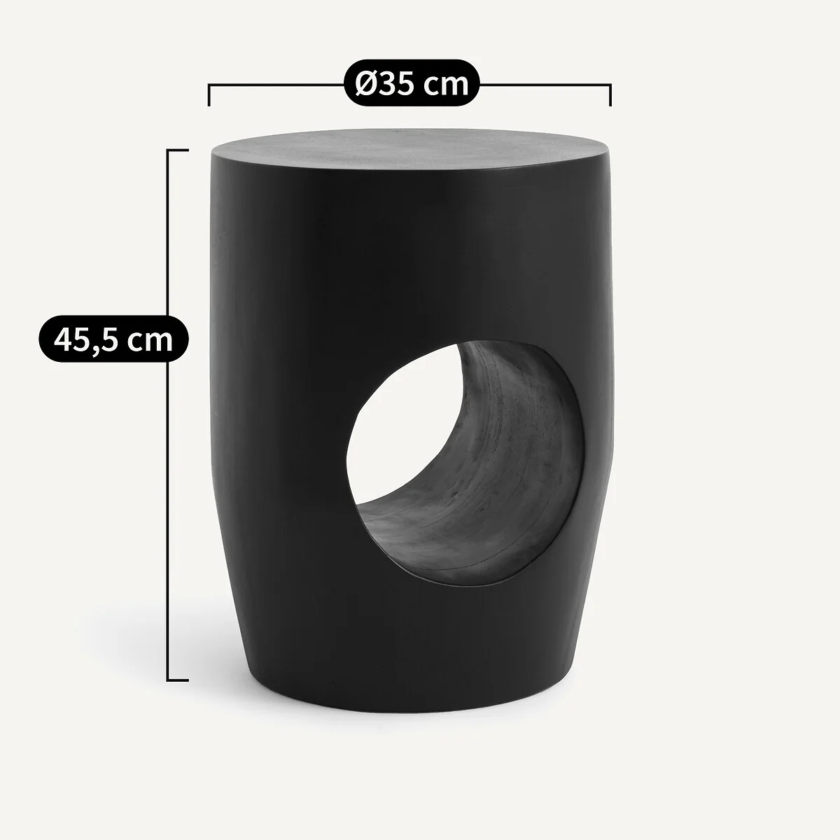 Koldi Solid Mango Side Table – image 5