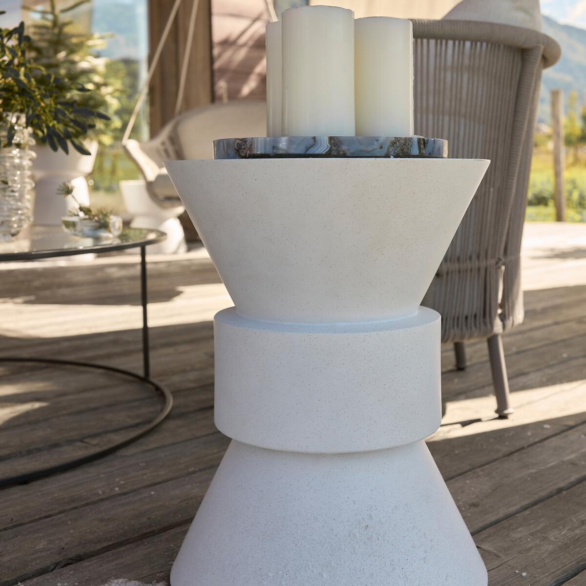 Cadiz Rockstone Garden Side Table – image 8