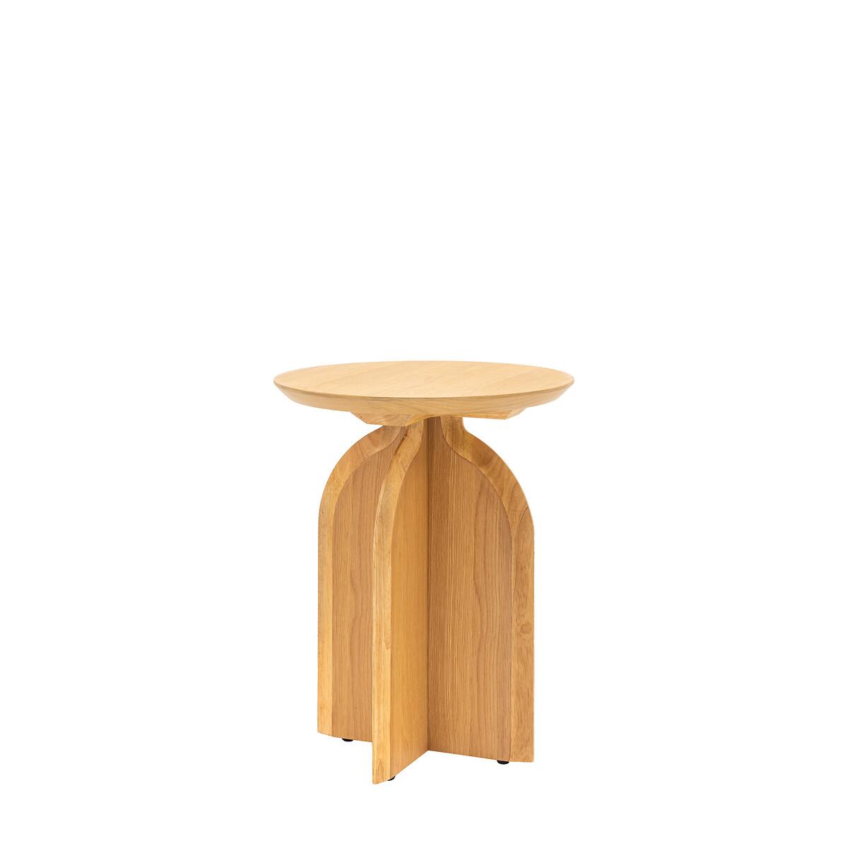 Garner Curve Oak Side Table – image 5