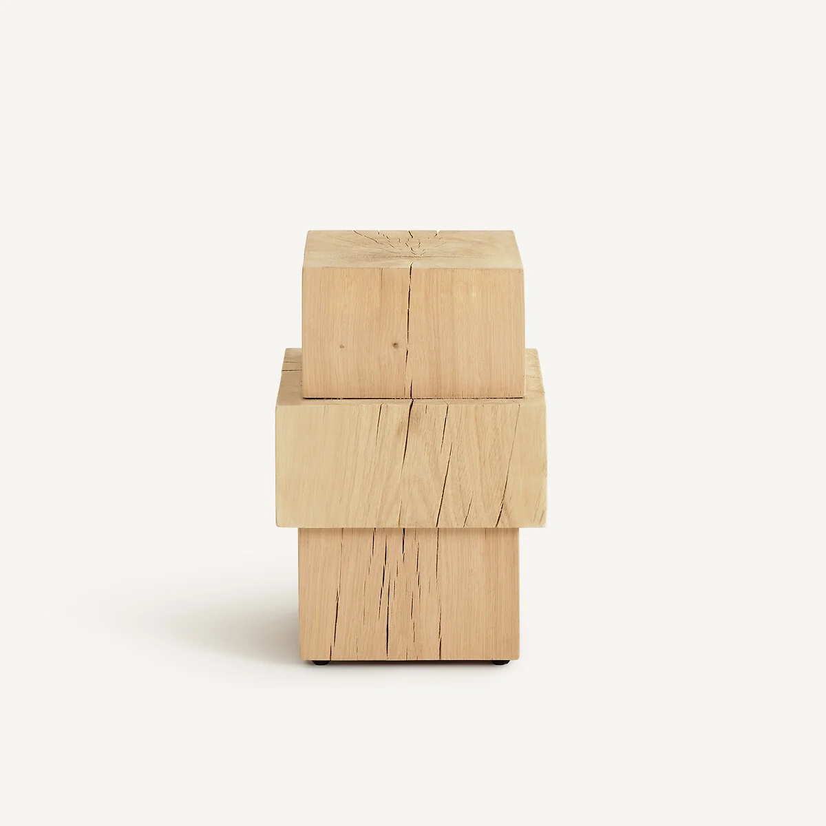 Merlux Solid Oak Side Table – image 3