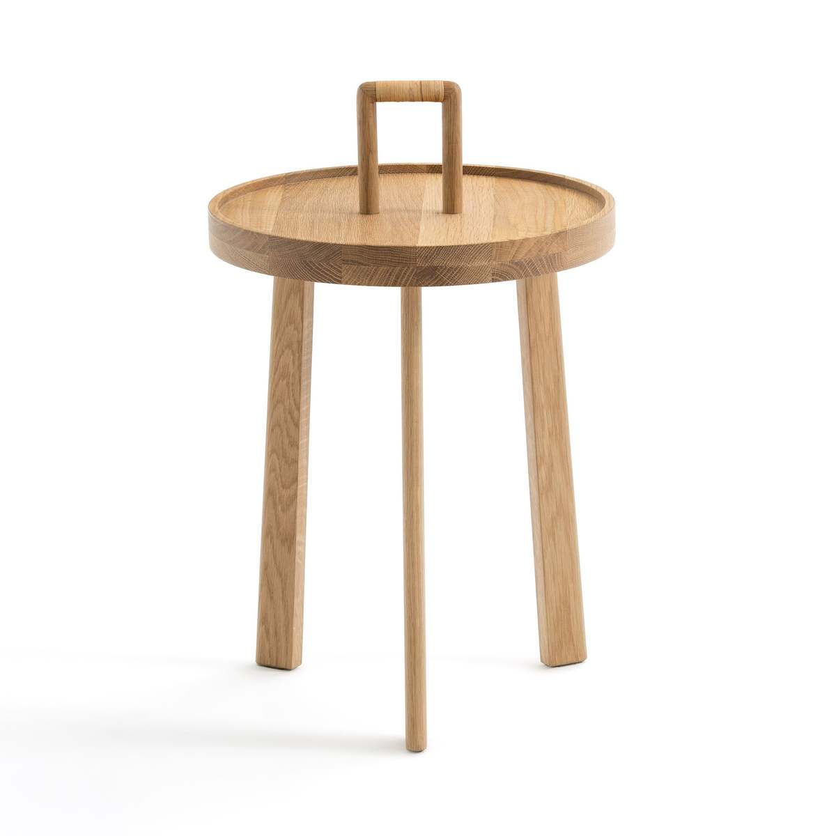 Achille Solid Oak Side Table – image 2
