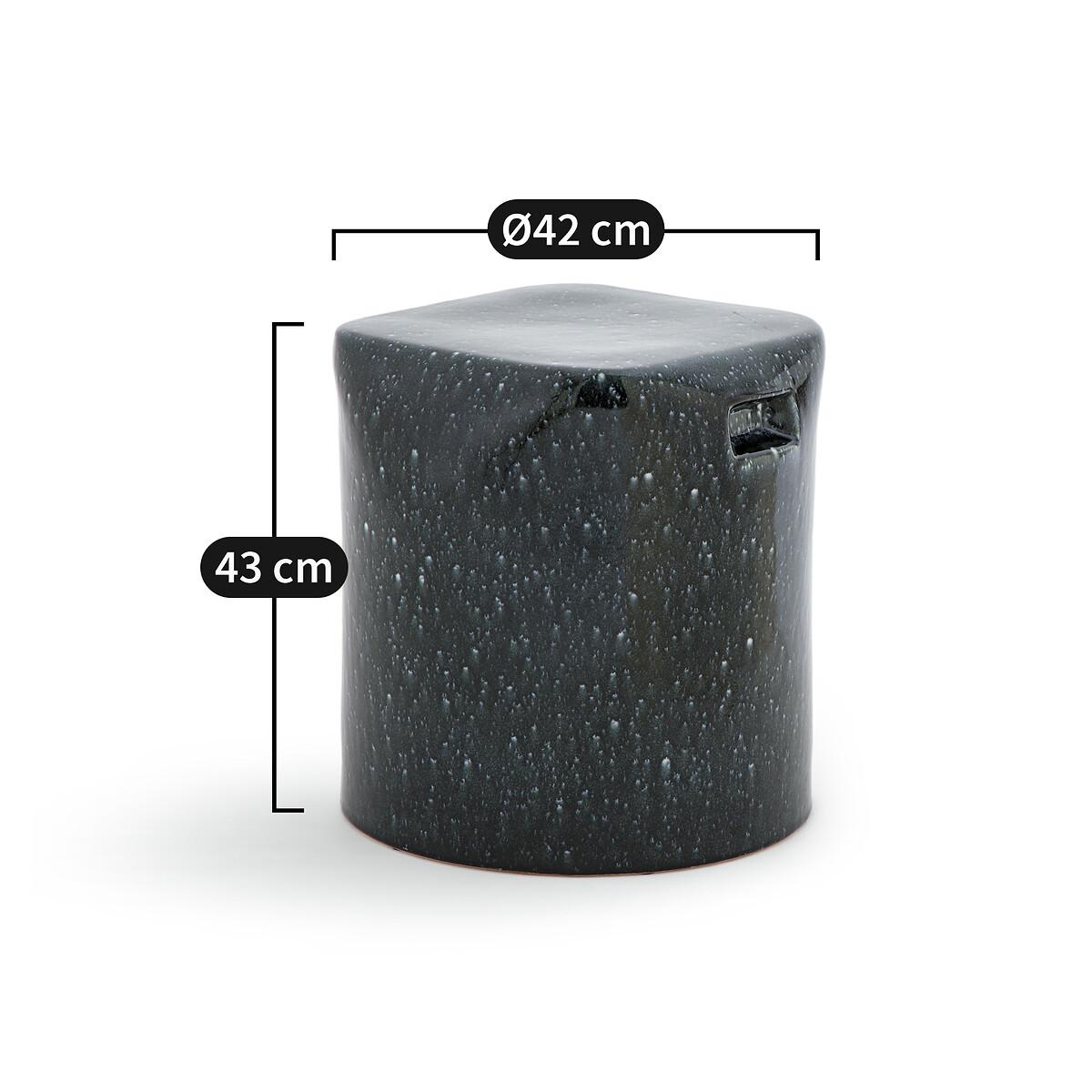 Oria Glazed Ceramic Side Table – image 10
