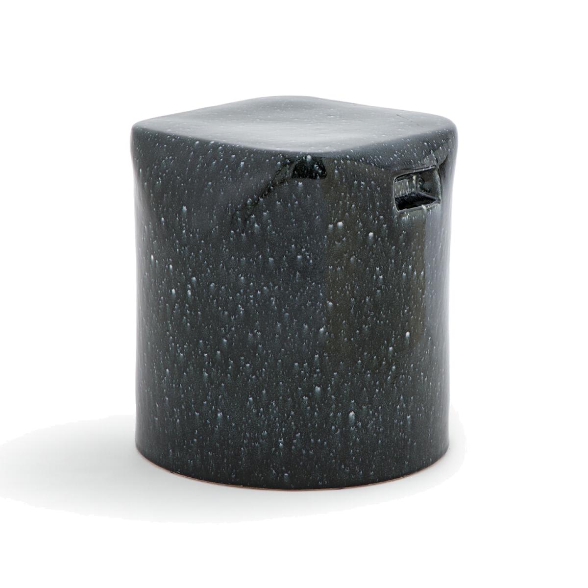 Oria Glazed Ceramic Side Table – image 1