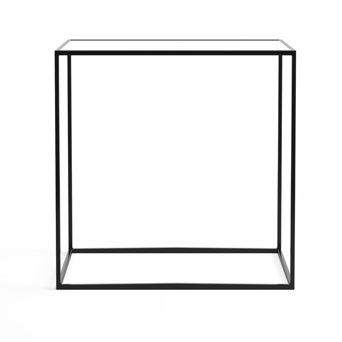 Sybil Side Table with Glass Top – image 3