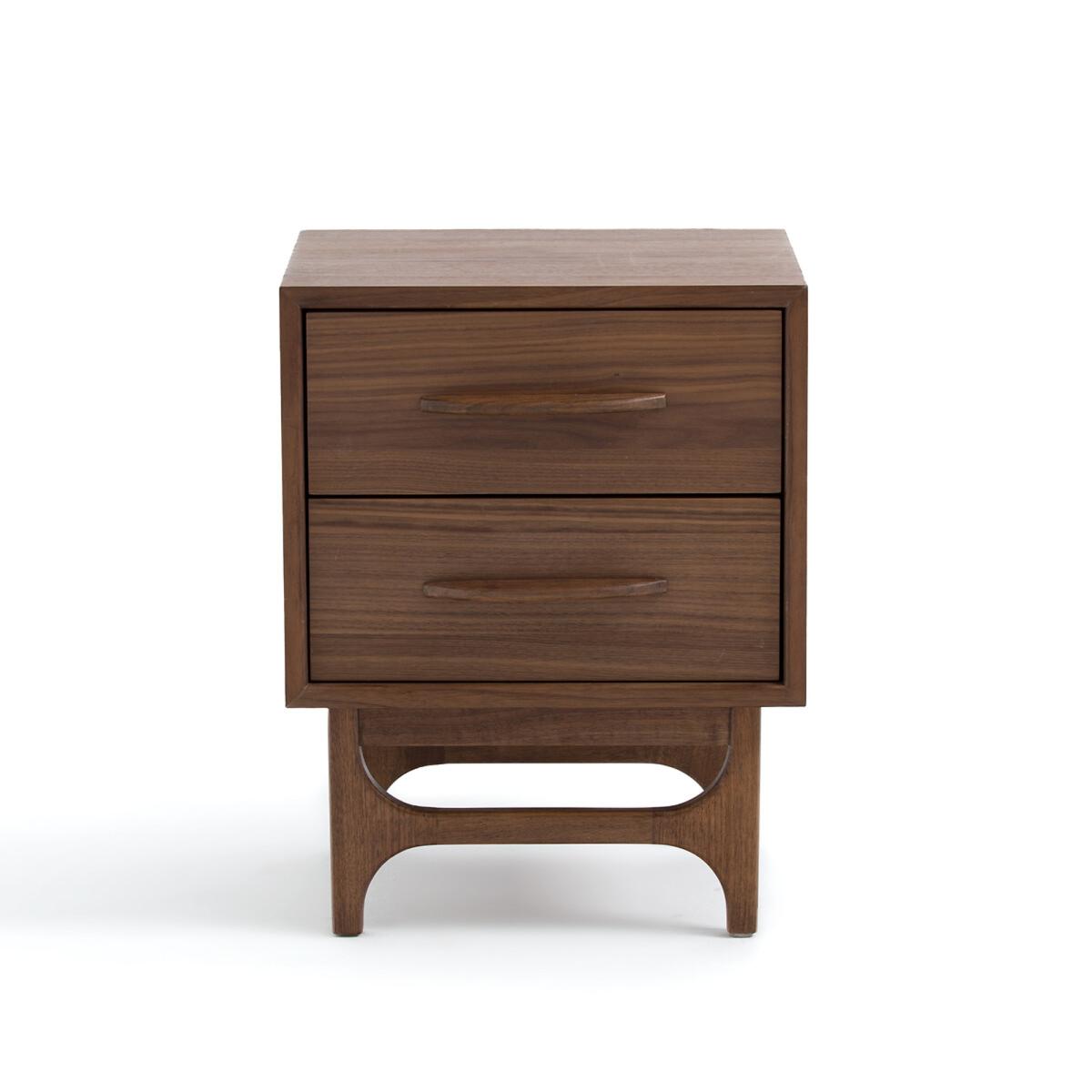 Larsen Vintage Walnut 2-Drawer Side Table – image 2