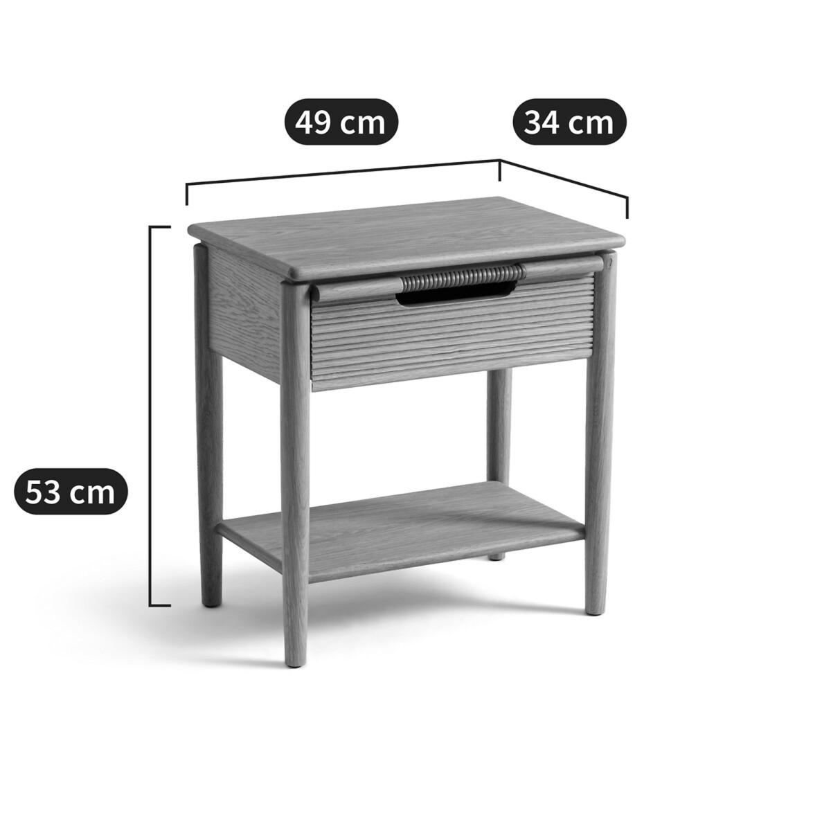 Melaly Oak Side Table – image 6