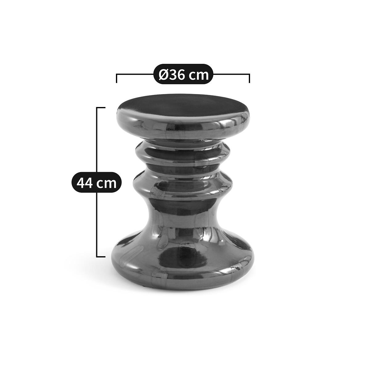 Lulla Glazed Ceramic Side Table – image 4