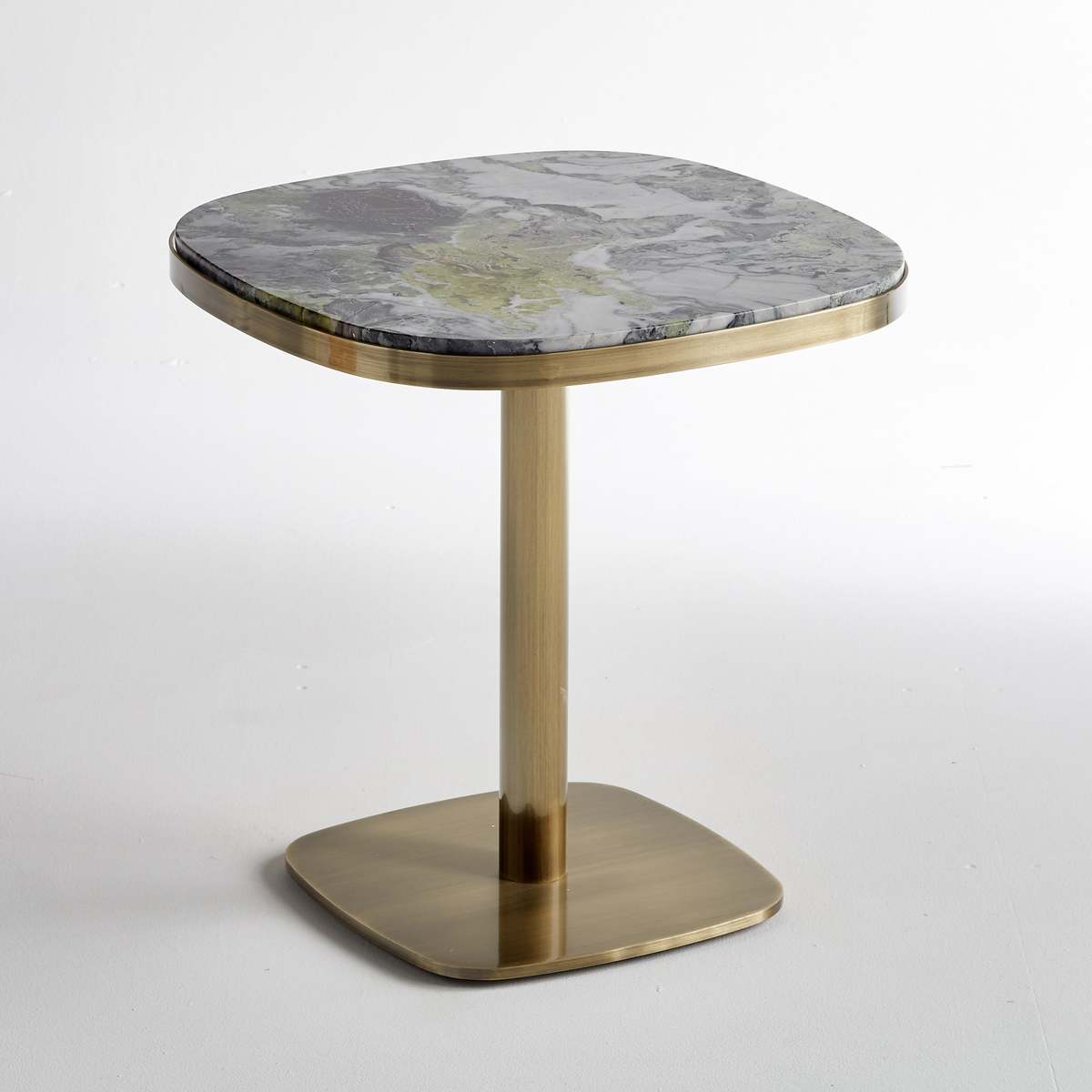 LIXFELD Round Marble Side Table – image 1