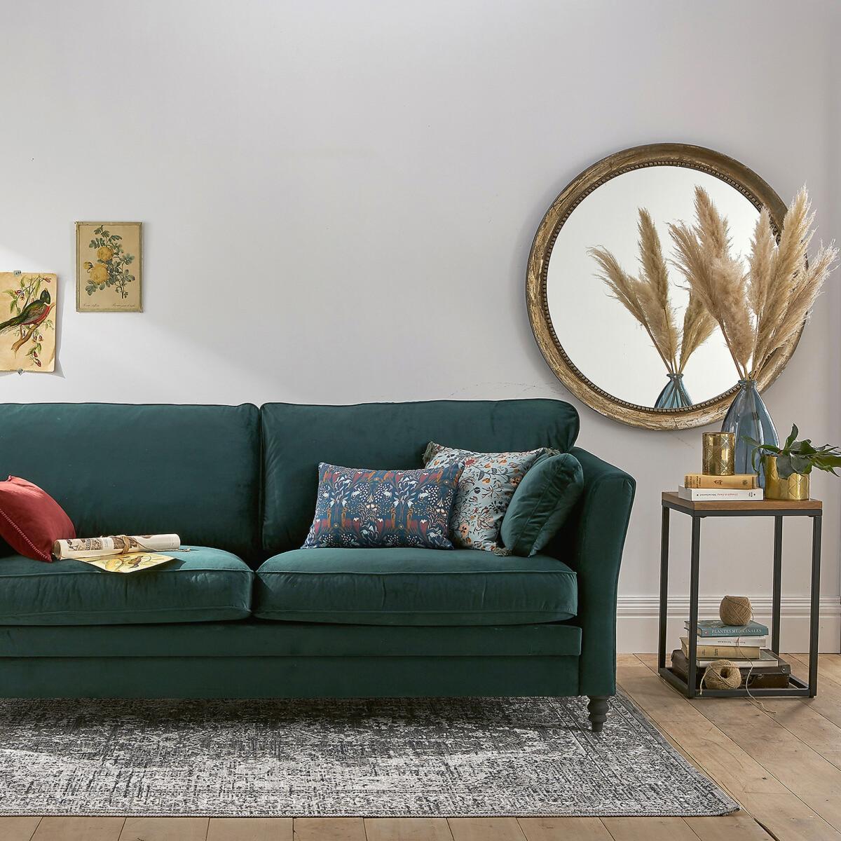 Nottingham Pine & Metal Side Table – image 5
